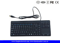 Medical Silicone Keyboard With Touchpad And Numeric Keypad In USB Interface