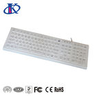 IP68 Washable Silicone Keyboard With Or Without Backlit Keys In White Or Black Color