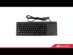 Clavier industriel en plastique avec pavé tactile