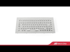Clavier métallique monté sur panneau