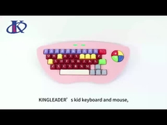 Clavier d'ordinateur personnalisé conçu spécialement pour les enfants, clavier couleur K-900