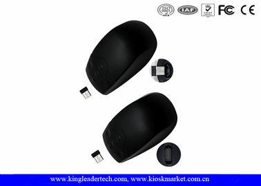 acheter Le mini silicone noir de récepteur d'USB 2,4 gigahertz imperméabilisent la souris sans fil avec l'indicateur de laser online manufacture