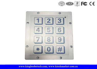acheter Bâti piézoélectrique de panneau de clavier en métal rocailleux de contact avec 12 clés plates 3x4 Matrix online manufacture