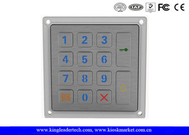 acheter Clavier numérique futé d'entrée de porte de 14 clés/clavier numérique extérieur IP65 acier inoxydable online manufacture