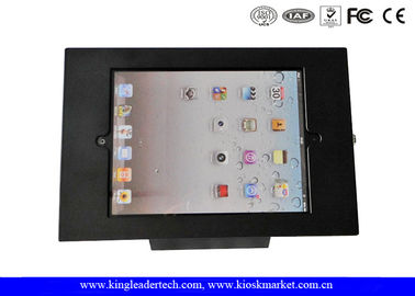 acheter Le noir de Matt a laminé à froid le support en acier de kiosque d'Ipad avec la serrure et la clé, personnalisation online manufacture
