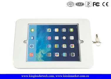 acheter Cas de support de kiosque d'Ipad de blanc ou de noir de Matt avec le support rocailleux en métal online manufacture