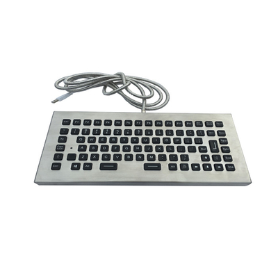 acheter Clavier à l'épreuve du vandalisme rocailleux de bureau rétro-éclairé imperméable avec 12 touches de fonction online manufacture