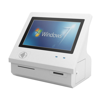 acheter Élégance stylée et économe en espace Kiosque de bureau avec boîtier en acier durable, écran tactile infrarouge à l'épreuve du vandalisme et LCD TFT online manufacture