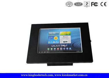 acheter Clôture sans difficulté de kiosque de Tablette de Matt Black Ipad Kiosk Stand pour Samsung online manufacture