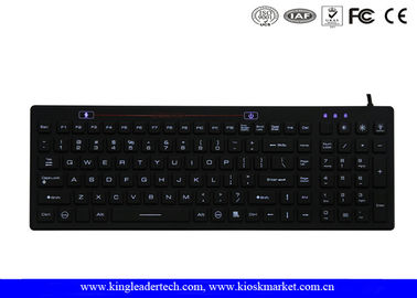acheter Clavier IP68 imperméable en caoutchouc de bureau avec les touches de fonction et le contre-jour online manufacture