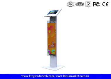 acheter Support anti-vol de kiosque de Tablette en métal avec le long panneau d'affichage pour le Samsung Tab 10,1 online manufacture
