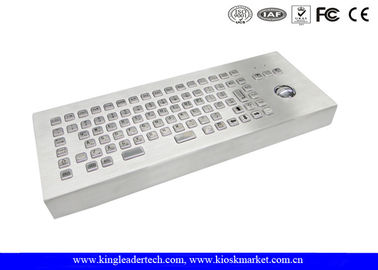 acheter Le clavier d'acier inoxydable de clés du bureau 86 avec la FCC de boule de commande a balayé online manufacture