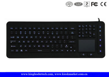 acheter Clavier nettoyable entièrement scellé de silicone de contre-jour avec le Touchpad intégré online manufacture