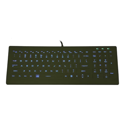 acheter Clavier industriel en silicone médical rétroéclairé lavable avec touches de profil bas online manufacture