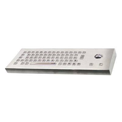 acheter Clavier en acier inoxydable avec souris trackball optique online manufacture