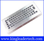 65 Keys Industrial Desktop Keyboard Stainless Steel With IP65 To IP68