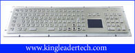 Stainless Steel Industrial Keyboard With Touchpad High Vandal-Proof With USB Interface
