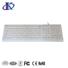 acheter Clavier lavable du silicone IP68 avec ou sans des clés rétro-éclairées dans la couleur blanche ou noire online manufacture
