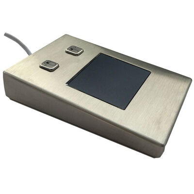 acheter IP65 jusqu'à IP68 robuste industriel étanche à l'eau étanche à la poussière Bureau en acier inoxydable en métal hautement sensible Touchpad avec repos de paume incliné online manufacture