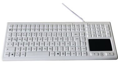 acheter Disposition fonctionnelle d'Allemand de contre-jour de clés du clavier 122 imperméables médicaux de silicone online manufacture