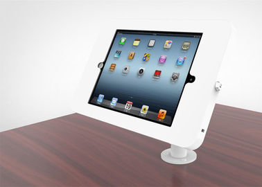 acheter Poudre flexible de cou d'oie d'Ipad de 360 degrés de kiosque en métal rocailleux rotatif de support enduite online manufacture