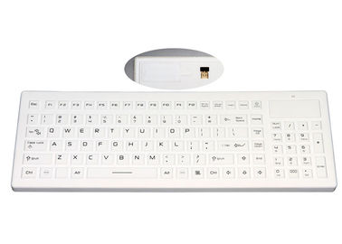 acheter Logo Customized Waterproof Silicone Keyboard avec le récepteur d'USB et la protection sans fil de nombre online manufacture