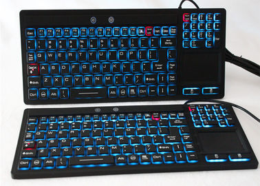 acheter Clavier IP68 en caoutchouc de silicone de contre-jour avec des touches de fonction du Touchpad F1-F12 online manufacture