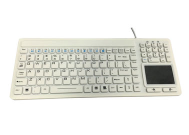 acheter Clés imperméables antimicrobiennes de bureau du clavier 107 du bâti IP68 online manufacture