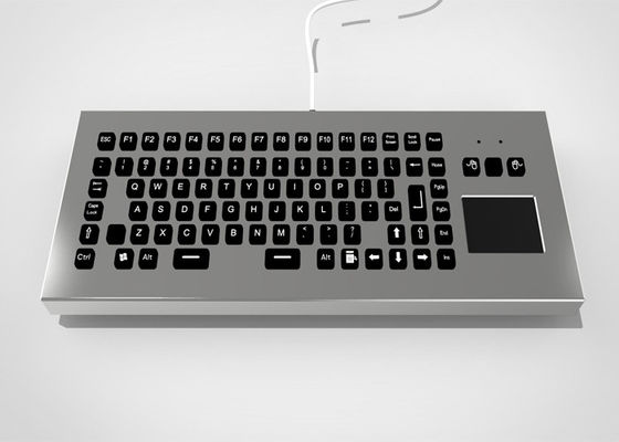 acheter Clavier de bureau rocailleux rétro-éclairé en métal d'USB PS/2 avec les touches de fonction et le Touchpad online manufacture