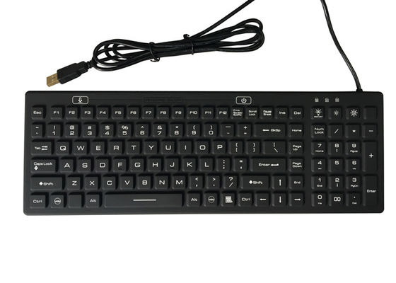 acheter Clavier médical lavable de 106 clés IP68 avec le contre-jour bleu online manufacture