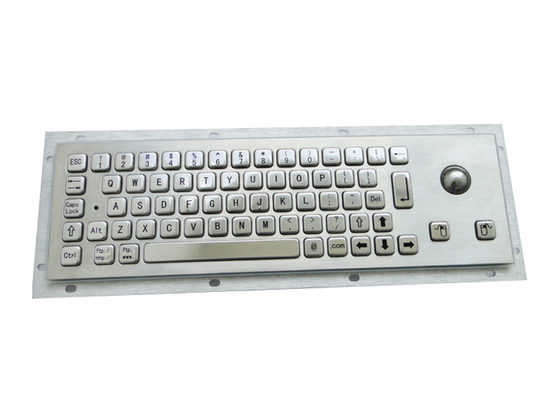 acheter Clavier de kiosque industrielle en acier inoxydable petite dimension avec trackball optique online manufacture