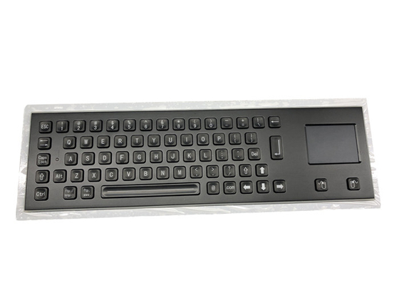 acheter Touchpad intégré par clés solides solubles du clavier 64 en métal du noir 20mA électrophorétique online manufacture