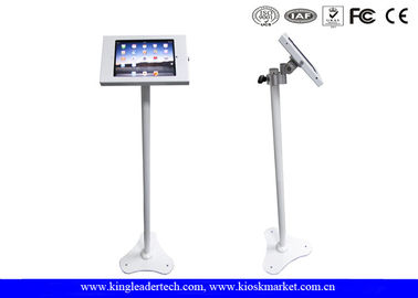 acheter Clôture de kiosque de sécurité d'Ipad avec la parenthèse rotative réglable de taille pour le support de plancher online manufacture