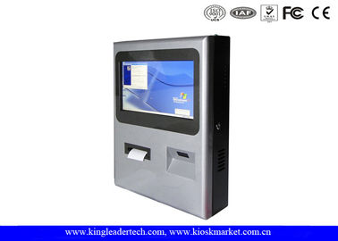 acheter Kiosque élégant de bâti de mur avec le scanner de code barres et l'imprimante thermique online manufacture