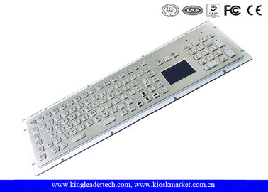 acheter Clavier industriel d'acier inoxydable avec haut à l'épreuve du vandalisme de Touchpad avec l'interface d'USB online manufacture