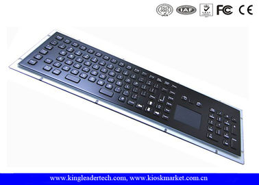 acheter Clavier industriel noir de kiosque en métal IP65 avec le Touchpad et les touches de fonction online manufacture
