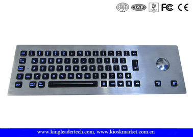acheter Clavier lumineux par kiosque imperméable en métal avec la boule de commande et 64 clés Mener-Rétro-éclairées online manufacture