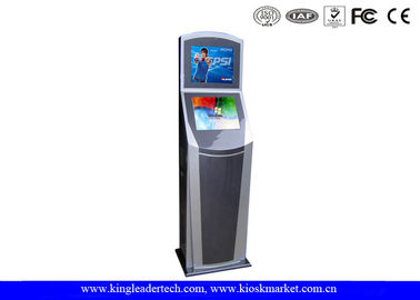 acheter Silm deux affichages parquettent le kiosque debout d'écran tactile pour le mail de service/publicité d'individu online manufacture