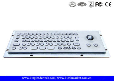 acheter Petit clavier compact de bâti de panneau de kiosque évalué par IP65 avec la boule de commande optique online manufacture