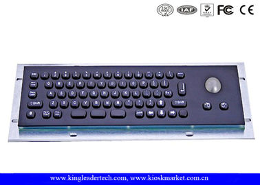 acheter Petit clavier noir personnalisable de bâti de panneau en métal de kiosque avec la mini boule de commande online manufacture