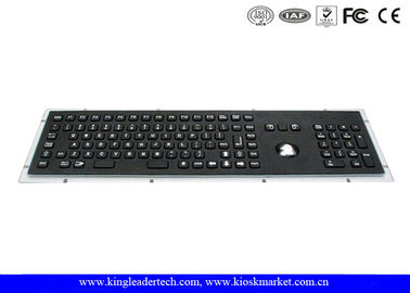 acheter Clavier noir imperméable de bâti de panneau en métal avec la boule de commande, les touches de fonction et le clavier numérique de nombre online manufacture