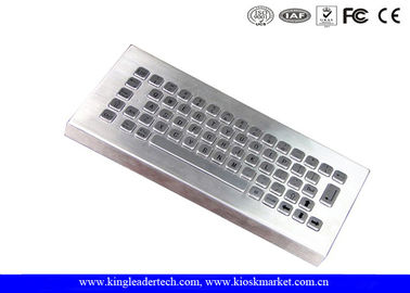 acheter Clavier de bureau industriel balayé d'acier inoxydable, clavier en métal IP65 online manufacture
