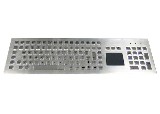 acheter Clavier en métal de Front Side Mounted Rugged Industrial avec Trackpad online manufacture