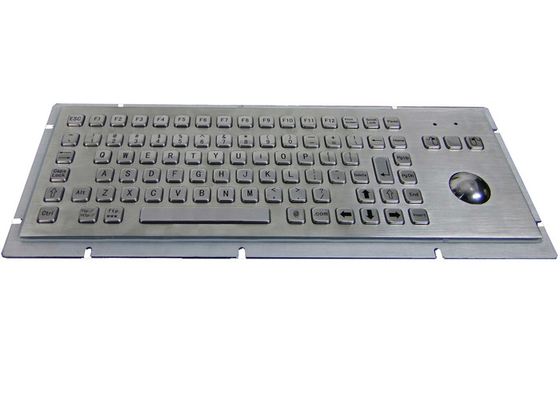 acheter Clavier industriel de kiosque d'USB avec l'acier inoxydable de la boule de commande 304 online manufacture