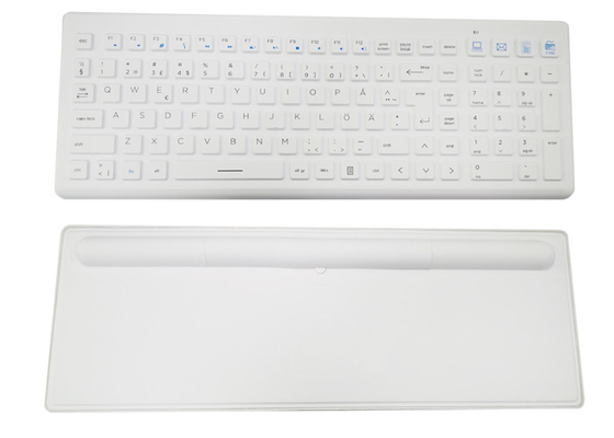 acheter Clés médicales du clavier 106 de radio ergonomique de silicone avec la protection arrière online manufacture