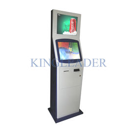 acheter Haute résolution durable de kiosque interactif d'écran tactile de deux affichages online manufacture