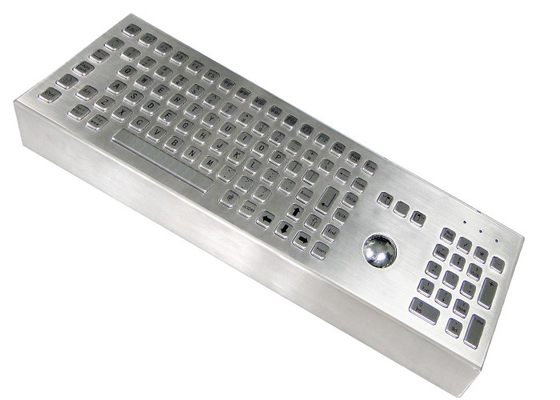 acheter Clavier industriel de bureau en métal Ip68 avec la pleine souris Touchball de clés online manufacture