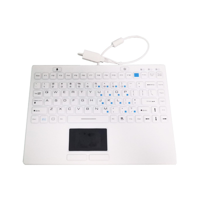 IP68 Clavier en silicone industriel médical et antimicrobien à laver, à nettoyer et à infecter avec pavé tactile