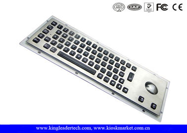 Clavier lumineux personnalisable en métal haut résistant avec le Touchpad intégré